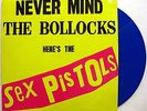 SEX PISTOLS Never Mind The Bollocks AUSTRALIA Blue Vinyl LP Minty PUNK Vicious