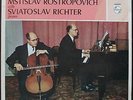 BEETHOVEN SONATAS FOR PIANO & CELLO / ROSTROPOVICH-RICHTER- PHILIPS 2LP BOX