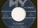 SIR WALTER RALEIGH & TAMPA JEWELS 45 Try To Love Me / Till The End -  NM