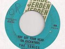 THE SONICS  You Got Your Head On Backwards (Jerden 809) NW Garage Fuzz 45 LISTEN