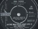 IRMA THOMAS - ANYONE WHO KNOWS WHAT LOVE IS - TIME IS ON MY SIDE