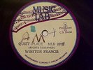 REGGAE- WINSTON FRANCIS-QUIET PLACE/DELROY WILSON - KEEP ON TRYING- 10