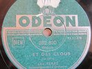 78 RPM LEO FERRE - paris canaille / ... et des clous - ODEON 282.820