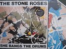 STONE ROSES SHE BANGS THE DRUMS SILVERTONE OREZ 6 INSERT IAN BROWN RARE VINYL
