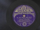 JACK HYLTON, ROY FOX, LEW STONE + Daily Herald Dance DECCA F.3790 78 Jazz / E