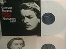 SAMSON FRANCOIS *CHOPIN*nocturnes*2Lps COLUMBIA  CCHS1087/88 *org 1st FRENCH