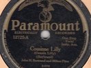 Paramount 12725 Bertrand & Pitre COUSINNE LILLY/MISERABLE rare cajun 1929