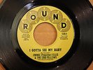 JIMMY ELLIS & ODD FELLOWS I Gotta See Baby PUT HOE TO ROW Funk 45 on ROUND 1036