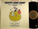 SOUNDTRACK // Snoopy Come Home / ORIGINAL 1972 US Stereo LP / Mint-