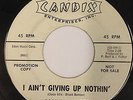 SONNY WILSON - I Ain't Giving Up Nothin'/Troubled Times - RARE Rockabilly WLP 45