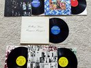 ROLLING STONES 4 LPs: got LIVE, Satanic, Beggars banquet, Exile On Main St, LOT