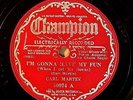 CARL MARTIN CHAMPION I'm Gonna Have My Fun/ High Water Flood Blues