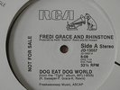 Fredi Grace and Rhinstone - Dog Eat Dog World / Head Over Heels (RCA JD-13557)