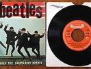Les Beatles 45t EP when the saints +4 tony sheridan Polydor 21914 tour eiffel