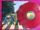 The Beatles,Abbey Road,Rare DARK RED/PLUM VINYL australian album.no picture disc