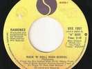 RAMONES -Rock 'N' Roll High School- 1979 CANADIAN Sire 45  PHIL SPECTOR  Canada