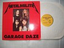 metallica vinyl,metalmilitia garage daze