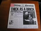 JETHRO TULL Thick as a Brick Newspaper UK orig LP EX/VG+ Green Chrysalis