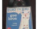 GEE BROS - Henry The Horse Rare Nederland Beat Garage 1968