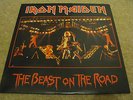 IRON MAIDEN - THE BEAST ON THE ROAD - DOUBLE RED VINYL LP 1982