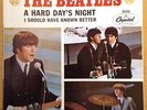 Beatles Hard Day's Night Capitol 5222 Near Mint Vintage Picture Sleeve & 7