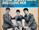 Beatles And I Love Her/If I Fell 1964 Capitol 5235 Vintage Picture Sleeve & 45