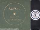 MARCELLE MEYER rameau RARE FRENCH DISCOPHILES FRANCAIS DF 98 - 99 DOUBLE LP 33T