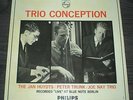 JAN HUYDTS PETER TRUNK JOE NAY TRIO CONCEPTION DUTCH PHILIPS MONO 1963 LP