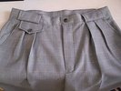 PRINCE OF WALES NORTHERN SOUL ROXY THREADS OXFORD BAGS 34 AND 36 WAIST