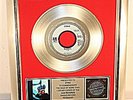 Sting, Russians, platin Schallplatte, Platin Record, Award, gold