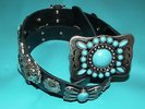 ELVIS STYLE AMERICAN INDIAN  CASUAL CONCHO BELT ONE 2 ,