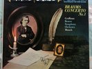 GARY GRAFFMAN BRAHMS PIANO CONCERTO #1 LIVING STEREO CLASSICAL LP AUTOGRAPHED