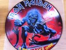 Iron Maiden A Real Live One Ltd Edition Picture Disc Lp