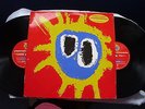 PRIMAL SCREAM 'SCREAMADELICA' 1991 1ST UK PRESS DOUBLE LP STONE ROSES