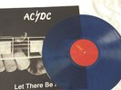 AC/DC Let There Be Rock Australian Version BLUE Vinyl LP
