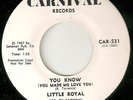 LITTLE ROYAL You Know I Can Tell CARNIVAL PROMO DEEP  NORTHERN SOUL 45