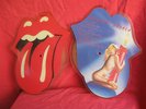 THE ROLLING STONES She Was Hot / I Think I'm Going Mad Picture 45 Nudie Candle -