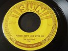 Jim Williams - Please Don't Cry Over Me 1957 USA 45 SUN