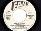 Crossover Soul 45 GEORGE SOULE Baby Please Me/I'll Take Care Of You Fame HEAR