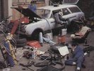 LP:Die Toten Hosen,Opel - Gang(GREEN/RED VIRGIN LABELS)[NM] (totenkopf)