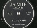 Doo Wop 78 INSPIRATIONS Dry Your Eyes / Good By on Jamie