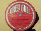 78 PRE-WAR JAZZ  MARVIN SMOLEV/COSMOPOLITAN DANCE PLAYERS GREY GULL 1851 V+