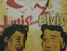 ELVIS PRESLEY: RARE LP 25 CM  ELVIS AND JANIS (REEDITION)