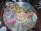 IRON MAIDEN RARE USA PICTURE LP PIECE OF MIND