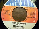 ELMO (ELMORE) JAMES Dust My Broom + Rollin' & Tumblin' 45 RPM Promo Sphere Sound
