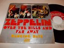 LED ZEPPELIN over the hills and far away 45 ATLANTIC 1973 Portugal PS 7''