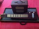  1948 L.C. Kiesel Hawaiian lap steel guitar with case and AMP.