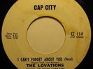LOVATIONS   I Can't Forget..   CAP CITY northern soul 45 funk breaks *Hear*