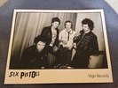 SEX PISTOLS rare ORIGINAL 1977 UK PROMO PHOTO / PUNK / KBD / SID VICIOUS 