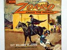 ZORRO Walt Disney TV Soundtrack 45rpm with PICTURE SLEEVE LISTEN
